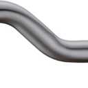 8 Inch S-Shape Curved Shower Arm with Flange Stainless Steel Shower Head Extension Replacement Pipe Arm, Wall Mounted, Brushed Nickel