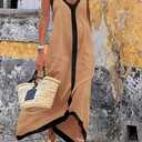 PRETTYGARDEN Womens Maxi Dress 2026 Summer Sundress V Neck Spaghetti Strap Flowy Elegant Party Dresses Beach Vacation Clothes (XL)