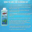 2 Pack Winter Closing Kit, Pool Winterizing Kit for Above Ground, Easy to Use Pool Winterizer, Inground & Saltwater Pools, Up to 24,000 Gallon