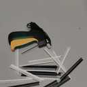 Wilfox Tagging Kit, Fine Stitch Tagging Tool for Clothing, Mini Stitch Tool for Clothes Sewing, Quilting, Hemming, Quick Stitch Tagger with 1 Needle, 1000 Black & 1000 White Micro Fasteners