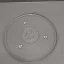 HQRP 10.5" / 27cm Glass Turntable Tray Compatible with GE General Electric, Hamilton Beach, Panasonic, Emerson, Haier, Chefmate, Avanti, Sunbeam, Oster Microwave Oven Cooking Plate 10-1/2-inch 270mm