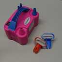 Growsun Electric Balloon Pump Air Inflator Portable Automatic Dual Nozzle Balloon Blower 110V 600W for Birthday Baby Shower Balloons Party Decorations