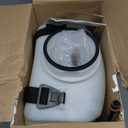 Chapin 61800 4-Gallon Made in USA Professional Backpack Sprayer with Brass Adjustable and Poly Fan/Cone Nozzles, Cushion Grip Shut-Off, 3-Stage Filtration System, Translucent White