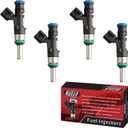 Set of 4 Fuel Injectors 4627652AB FJ1136 Replacement Compatible with Dodge Dart 2013-2016 Fiat 124 Spider 2017-2020 500 500L 500X 2016-2018 1.4L L4 - Replaces 4627652AA 04627652AB 62719