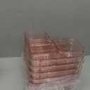 Set of 14  Extendable Clear Drawer Organizer, All Adjustable Vanity Storage Box, 2-Size Desk Drawer Organizer, Acrylic Storage Bins for Makeup, Bedroom Dressers Tool Organizer for Gadgets, Pink