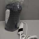 Heated Blanket Electric Throw, Soft Flannel Heating Blanket with 8 Hours Auto Off 10 Fast Heating Levels Machine Washable Sherpa Heated Blanket with Overheating Protection