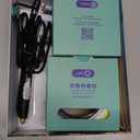 3Doodler Flow 3D Printing Pen for Teens, Adults & Creators  Black, with Free Refill Filaments, Stencil Book & Guide, 3.1 x 10.74 x 4.44 inches