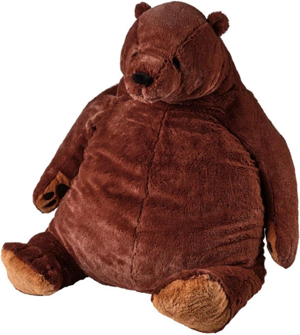 Djungelskog Bear 39.3 Inch - Soft and Giant Bear - Huggable and Cuddly Plush Toy - Ideal Gift for Kid Boy,Girl&Girlfriend - Super Soft and Cuddly! (39.3in/100cm)
