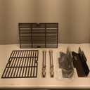 Grill Grates Kits for Dyna Glo Grill Replacement Parts 2 Burner, Dynaglo DGF350CSP, DGF350CSP-D, Heat Tent Plates, Burner Tubes and Cooking Grates for Dyna Glo 2 Burner Gas Grill Replacement Parts.