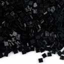 WSRYLTCH Classic Building Blocks 11 Square Tiles: Dots 1500pcs Flat Bricks Parts and Pieces, Smooth Plate Pixel Art Mosaic Bulk Lot Black