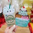 Teacher Appreciation Gift Card Holders, 10 cards - 2 of each design, End of the Year Teacher Gifts, Back to School, Employee or Staff Gifts, 5" x 7", pre-cut to perfectly fit any gift card