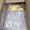 Restaurantware 9.25 In Gold Plastic Sushi Trays with Clear Lids, 100 Ct