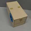 YJJKJ Wood Parakeet Nest Box Pet Bird House Parrot Breeding Mating Box Bird Cage Box for Lovebirds Cockatiel Parrot lets Budgerigar Parakeet (M)