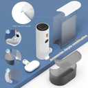 Cat Water Fountain - 3000ml Automatic Pet Drinking Fountain for Cats and Dogs, Ultra Quiet Pump, Water Level Window, No Filter Needed