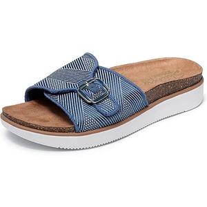 Skechers Women's Lifted Comfort-Restless Wave Slide Sandal, Size 9