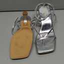 DREAM PAIRS Women's kitten Low Strappy Lace Up Heels Open Square Toe Thong Ankle Strap Heels Sexy Fashion Comfort Dress Shoes Party Sylvestra Pumps Heeled Sandals (6.5)