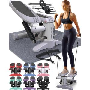 Mini Stepper Machine with Resistance Bands - Stair Climber - Nordic Lifting