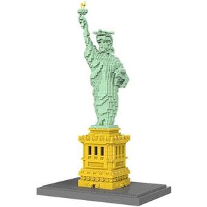 dOvOb Statue of Liberty Micro Mini Blocks Building Set (2510PCS) - Architectural Model Toys