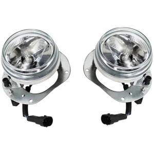 Jecoupoon Pair Fog Light Assembly Compatible with ML350 C300 W204 W216 R230 W164 W251 2007 2008 2009 2010 2011 2012 2013 2048202256 2048202156