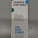 USB Type C Cable, 3A LED Light Up Fast Charge Cord Compatible with Samsung Galaxy S20/S10/S9/S8, LG V40, USB-C to USB-A Fast Charging C Cables (Multicolored, 3FT)