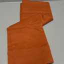 RYB HOME Small Curtains for Door Windows - Blackout Thermal Insulating Drapes for Home Theatre Bathroom Basement Cafe RV Camper Windows Blinds, Wide 34 x Long 30, Burnt Orange, 1 Pair