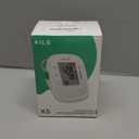 Blood Pressure Monitor, AILE Blood Pressure Machine Upper Arm Large Cuff(8.7"-16.5"), High Automatic Blood Pressure Monitors Cuff for Home Use, (BP) Manual Arm Blood Pressure Monitors, 2 * 99 Memory (White)