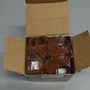 24 Pcs Chair Leg Floor Protectors for Hardwood Floors Square Silicone Covers to Protect Wood Tile Floors Felt Pads Furniture Leg Caps Anti-Scratch Reduce Noise (Fit:3/4" to 1")