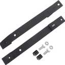 Front Longer Seat Track Extensions Kit for Ford Mustang or Cobra 1979-2004 Driver or Passenger Side, Extends Seat Back 4.5'' and Raises 0.5''