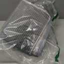 2 Pack Microfiber Dish Drying Mat,24*17 inch Absorbent Dish Drainer Kitchen Counter,Large Size Dish Drying Pad for Countertops,Sinks,Draining Racks(Gray)