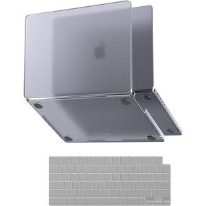 for MacBook Pro 14 inch Case M5 M4 2025 2024-2021 M3 M2 M1 Pro/Max [100% Match Official Color] Clear Hard Shell + Laptop Keyboard Cover - Space Gray