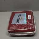 DREAMCARE Full Size Cooling Sheets - 4pcs Set - Soft & Long Lasting 100% Fine Brushed Polyester with Side Pocket - Burgundy