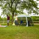 Coleman Skyshade Screened Shelter with Easy Set up, 10x10 Foot Green, Large
