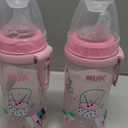 NUK Active Spill Proof Sippy Cup, 10 oz, 2 Pack, 8+ Months, Pink  BPA Free, Spill Proof Sippy Cup