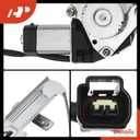 A-Premium Power Electric Window Regulator with Motor Compatible with Honda Passport 1998-2002 Isuzu Amigo Rodeo/Rodeo Sport Front Left Driver Side