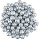 Silver Glitter Ball Filler Christmas Holiday Decoration
