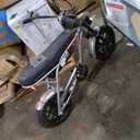 Schwinn Hurricane Compact Electric Bike, 30 Mile Range, Silver