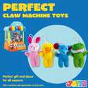 JOYIN 24 Pcs Mini Animal Plush Toys (24 Units 3" Each), Stuffed Animal Bulk for Kids Birthday Party Favors, Presents, Pinata Fillers, Goodie Bag Fillers, School Prizes, Carnival Treasure Box Toys
