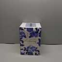 Blue and White Ceramic Vase for Home Decor  Hand-Painted Porcelain Flower Vase with Gold Accents  Chinoiserie-Inspired Home Decor Vase  11" for Table, Shelf, or Mantel