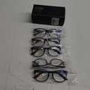 CCVOO Reading Glasses for Women/Men, Eyeglasses, Blue Light Readers for Women/Men, Computer Eye Glasses, Cheaters 3.0