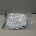 Lunch Bag - Insulated Lunch Box for Women, Reusable Large Capacity Cooler Bag for Adult, Small Leakproof Cute Corduroy Lunch Tote for Work Office Travel Picnic (Corduroy Blue-Flower)