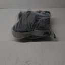 Seat Cushion for Truck Driver, Memory Foam Truck Seat Cushion with Adjustable Strap  Ergonomic Back Support & Sciatica Relief for Long Drives, Semi Truck Accessories (Dark Gray+light Gray)