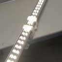 48W Wall Washer, 39.4in Linear Light, 3000K Warm White, Super Bright 4800lm Outdoor Wall Washer with US 3-Plug IP65 Waterproof Suitable for Garden, Bridge