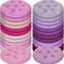 Tinideya 24 Pcs Floor Cushions Classroom, Medium 15.7 Inch, Pink-purple