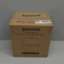 BOXING 3L Top Fill Humidifiers for Bedroom Baby, 20dB Quiet Air Humidifier for Large Room & Indoor Plants with Optional Night Light, Cool Mist Diffuser for Home, Essential Oil Tray, BPA-Free,White,30H