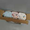 3-Pack Organic Baby Swaddle Sleep Sacks - Swaddles for Newborns, Infant 0-3 Months, Baby Girls, Boys, Soft & Snug Newborn Sleep Sack, Nursery Swaddling Blankets (Beach Day, OS)