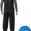 BASSDASH Mens Neoprene Waders Black Reeds Camo for Fishing Hunting with Rubber Boots Foot Waterproof Chest Waders