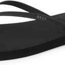 Reef Bliss Nights Womens Flip Flop, Super Lightweight and Soft Footbed, Thin Strap Beach Sandal, Black, 8
