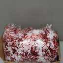 50Ft Christmas Tinsel Garland, Red and Snowflake Tinsel Garland Metallic Twist Shiny Garland for Xmas Tree Decorations, Tinsel for New Year Party Ceiling Hanging Decorations Indoor and Outdoor Decor