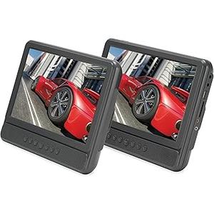 GPX Dual Screen Portable DVD Player Kit, PD10104DG