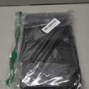 100 Pack Matte Black Mylar Stand Up Bags - 5.5x7.8 Inches Smell Proof Resealable Pouch Bag, Sealable Foil Packaging Zipper Pouches for Food Storage